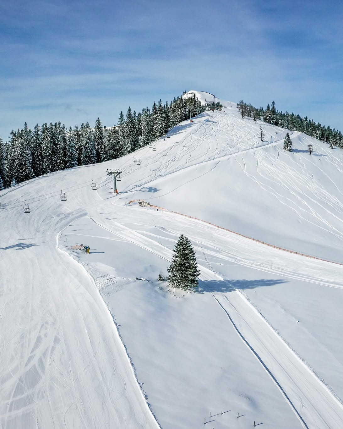Niederalpl – Piste und Sessellift